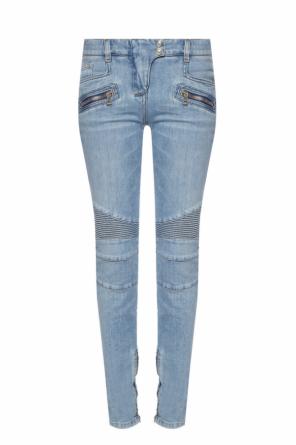 Biker jeans with zippers, zdjęcie 1 Biker jeans with zippers od Balmain